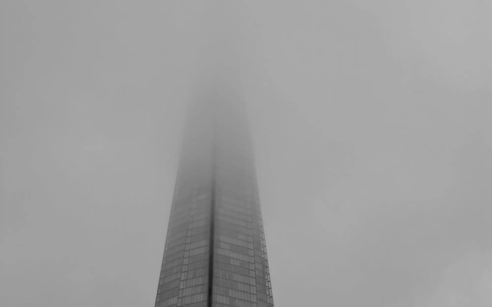 The Shard in fog